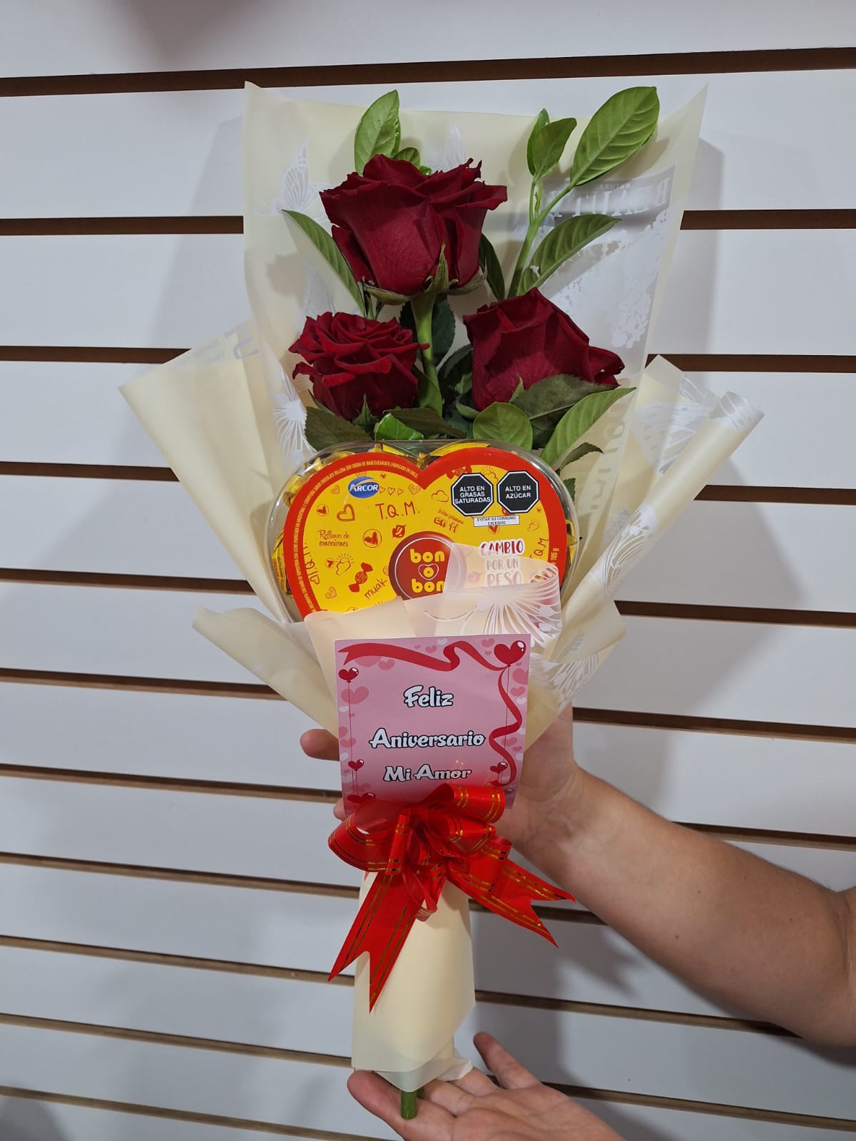 Ramo de 3 rosas